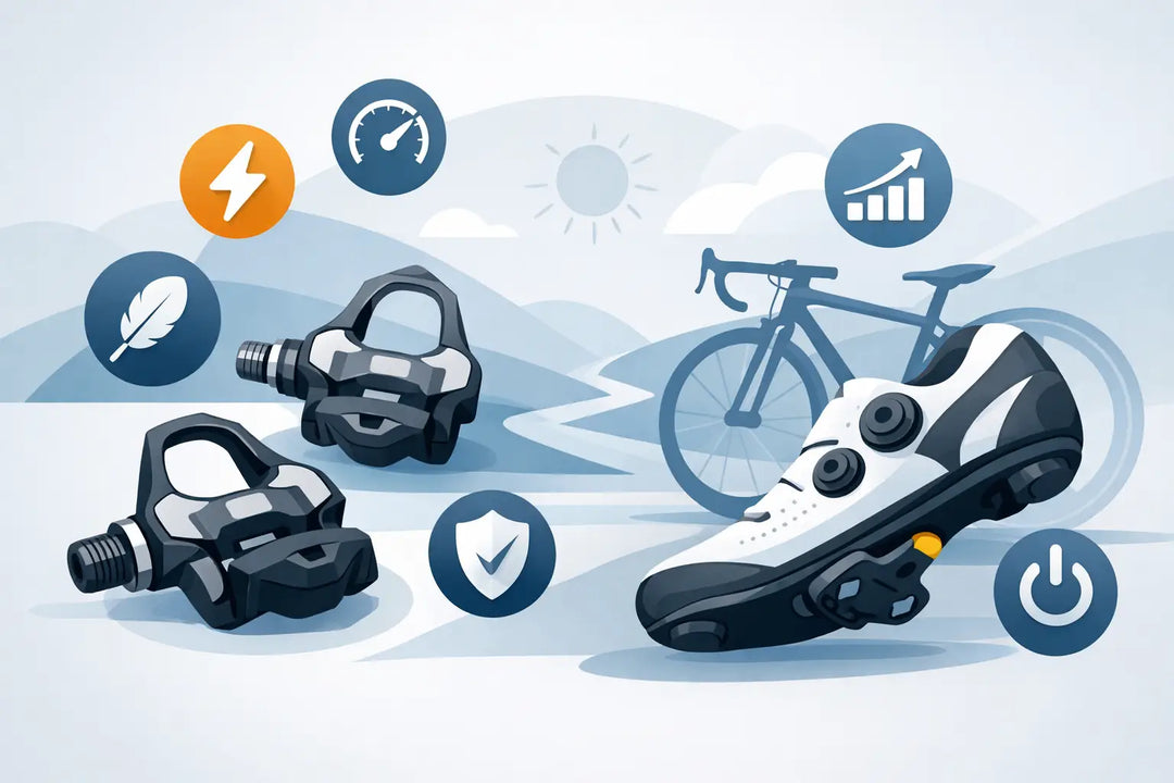 7 Benefits of Clipless Road Pedals